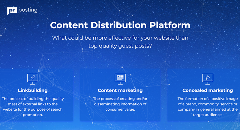 Content Distribution Platform PRposting Has Gathered 44 K Publishisher to Promote Any Site